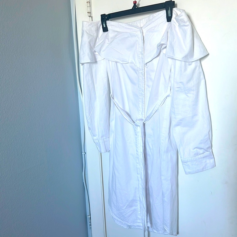 Off The Shoulder Blouse Dress
